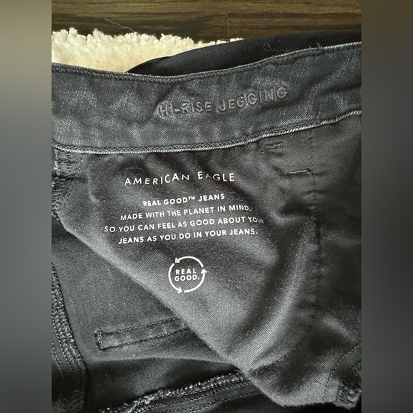 American Eagle Womens Dream Jeans Hi-Rise Jegging (Size 16) - Picture 7 of 8